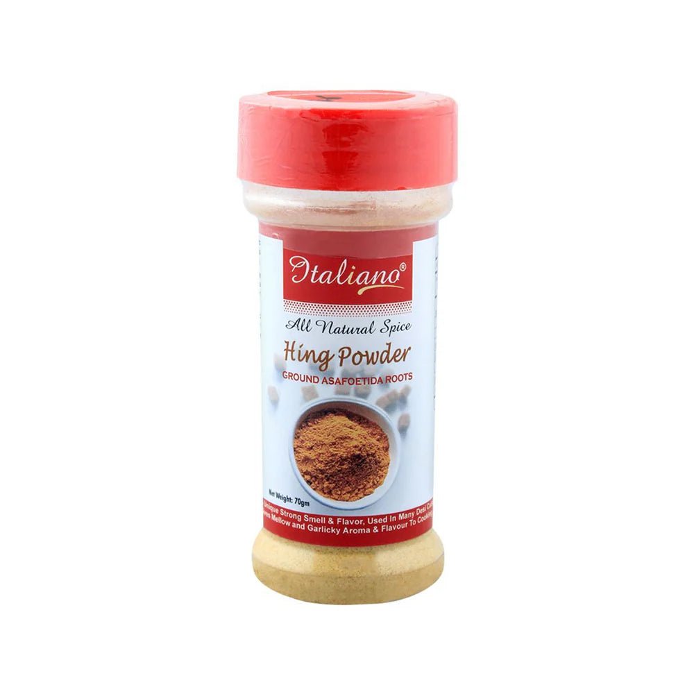 Italiano Hing Powder 70gm is a premium product available at best price in Pakistan at Elite Grocery Store