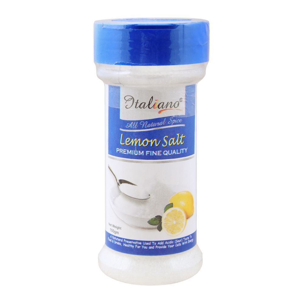 Italiano Lemon Salt 100gm is a premium product available at best price in Pakistan at Elite Grocery Store