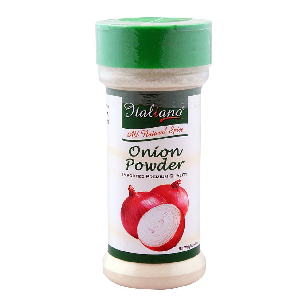 Italiano Onion Powder 60gm is a premium product available at best price in Pakistan at Elite Grocery Store