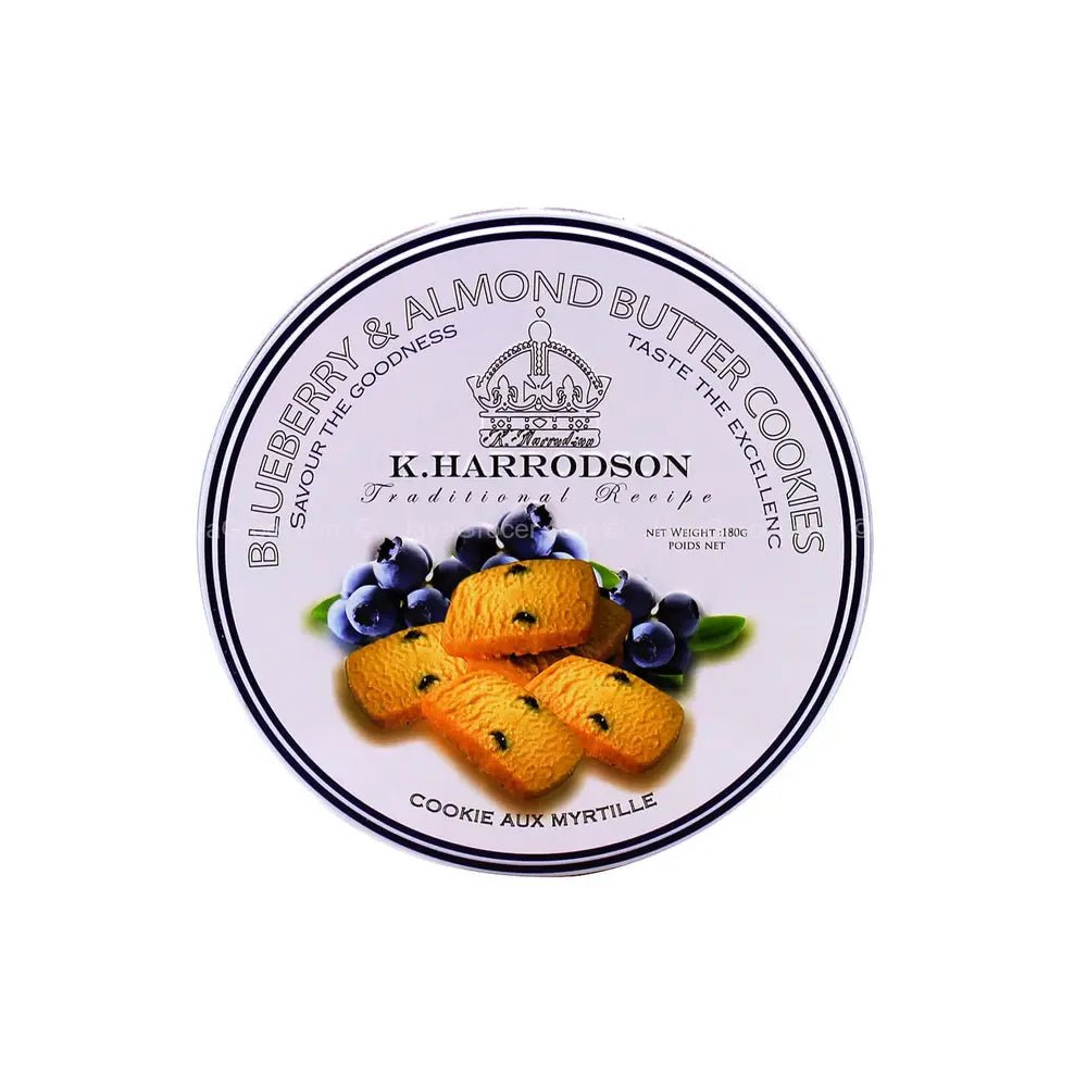 K. Harrodson Blueberry & Almond Butter Cookies 400g is a premium product available at best price in Pakistan at Elite Grocery Store