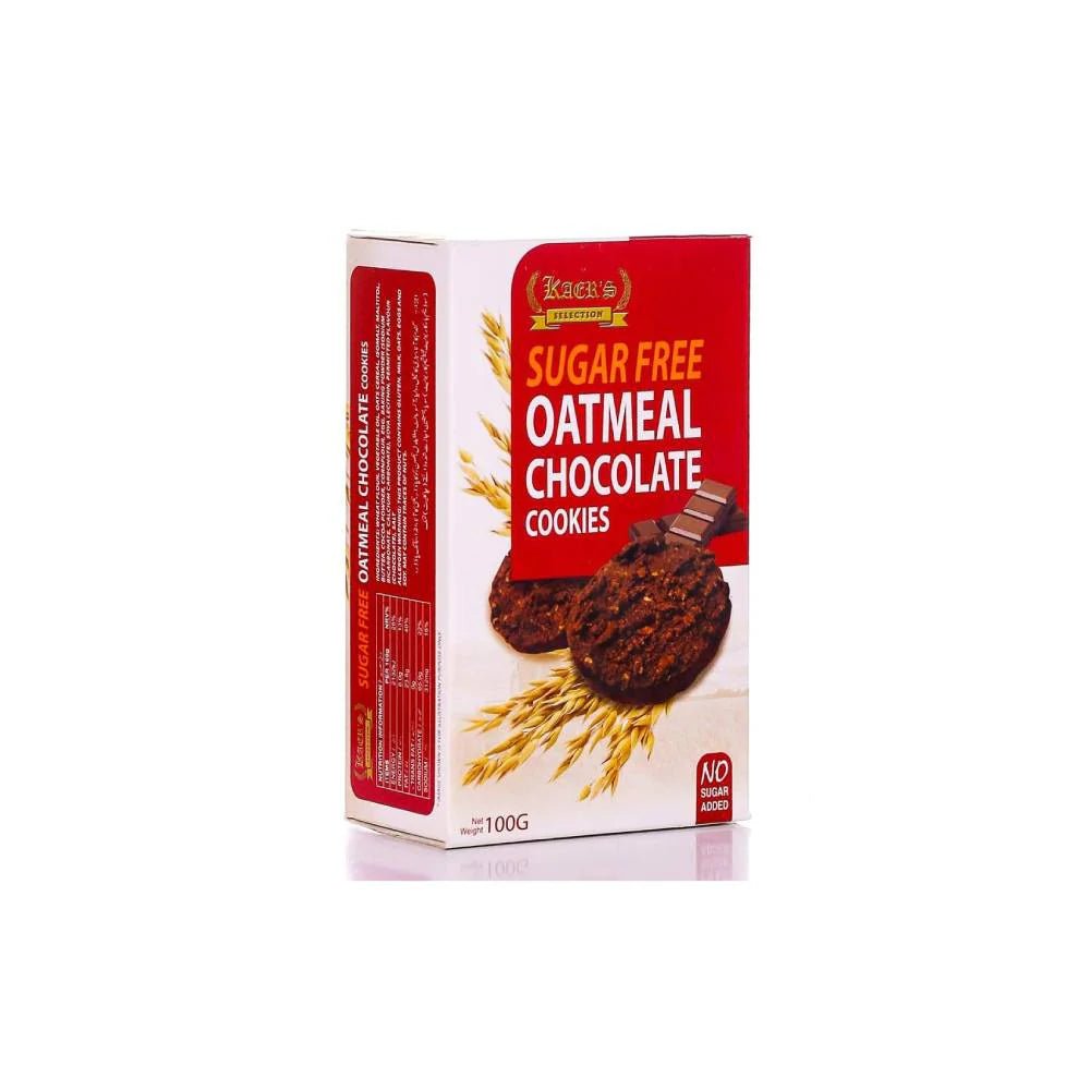 KAER's Sugar - Free Oatmeal Chocolate Cookies 100g is a premium product available at best price in Pakistan at Elite Grocery Store