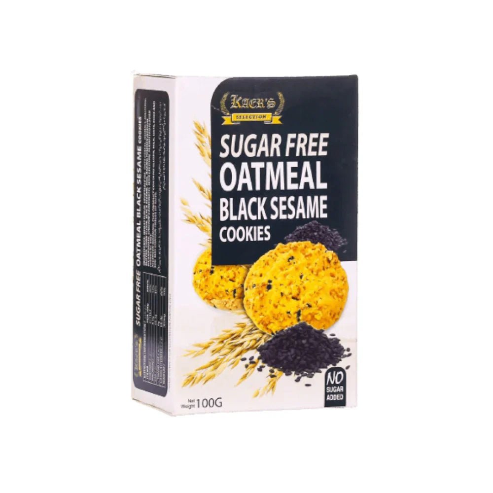 KAER's Sugar - Free Oatmeal Sesame Cookies 100g is a premium product available at best price in Pakistan at Elite Grocery Store