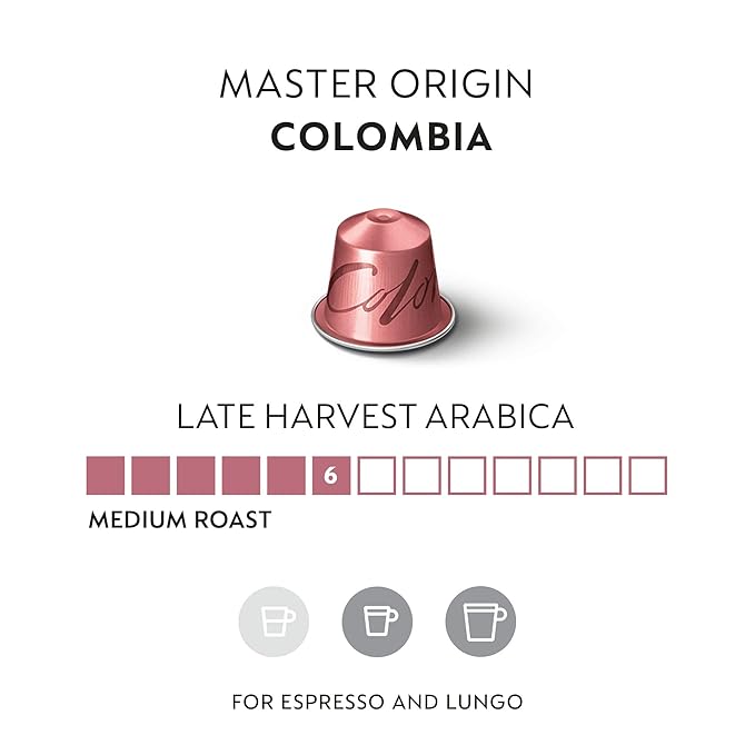 Nespresso Colombia Vertuo Coffee Pods is a premium product available at best price in Pakistan at Elite Grocery Store