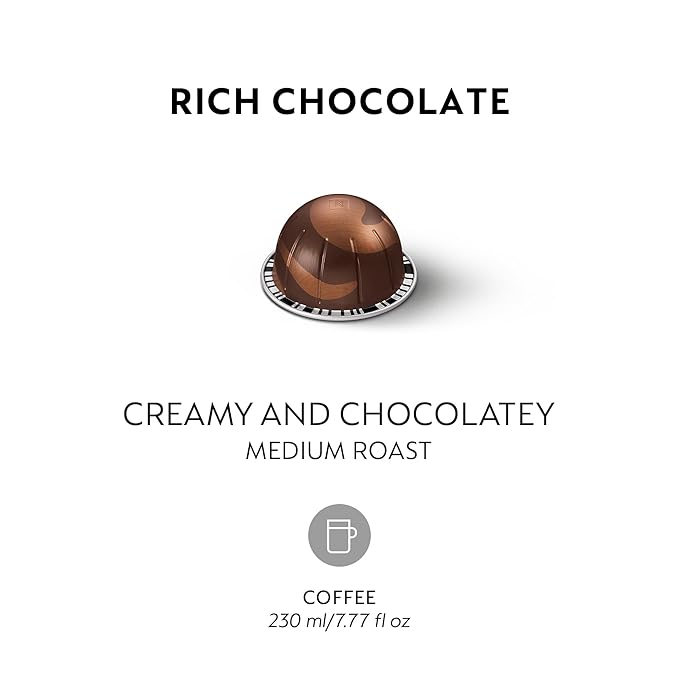 Nespresso Vertuo Rich Chocolate Coffee Pods is a premium product available at best price in Pakistan at Elite Grocery Store