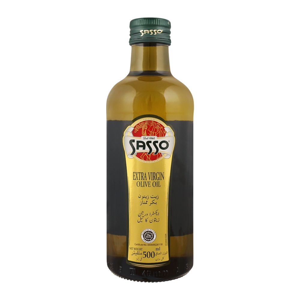 Sasso Extra Virgin Olive Oil - 500ml Bottle is a premium product available at best price in Pakistan at Elite Grocery Store