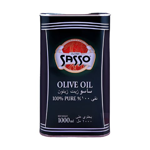 Sasso Pure Olive Oil - 1L Tin is a premium product available at best price in Pakistan at Elite Grocery Store