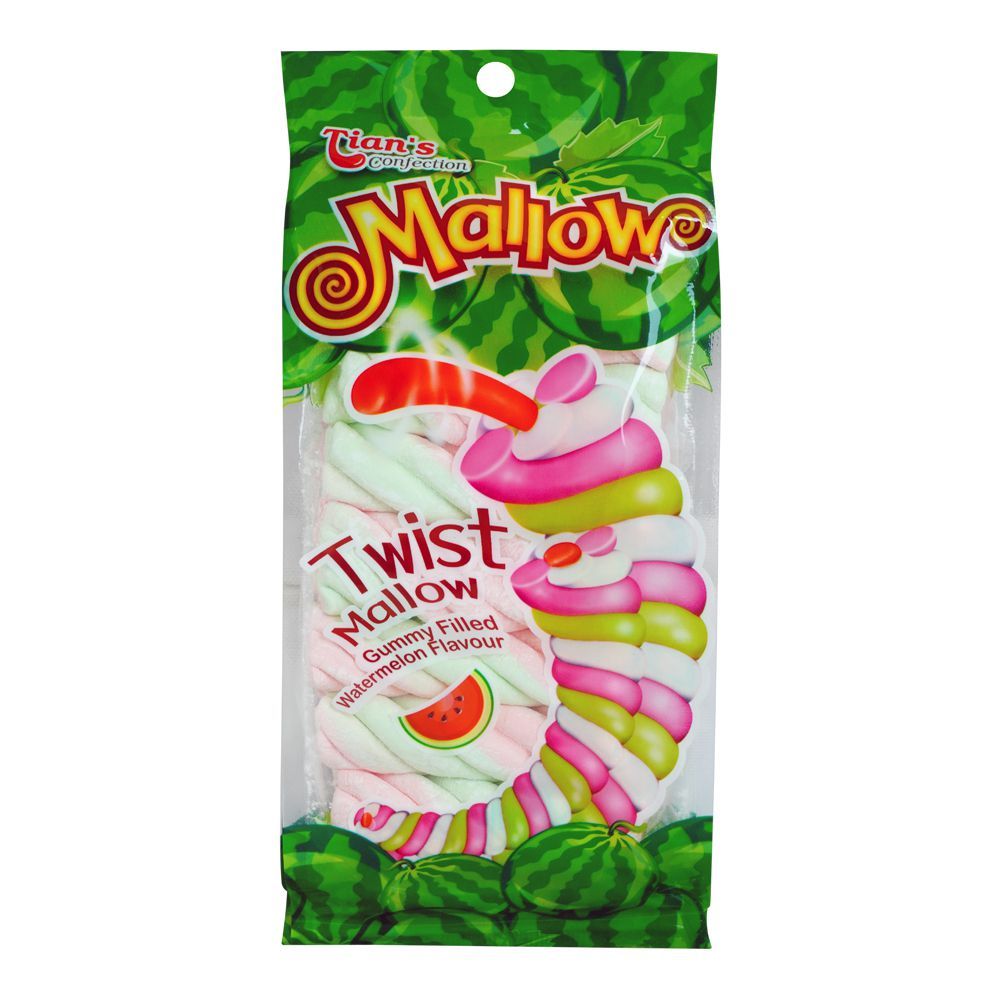 Tian's Mallow Filled Watermelon Flavor 120g is a premium product available at best price in Pakistan at Elite Grocery Store