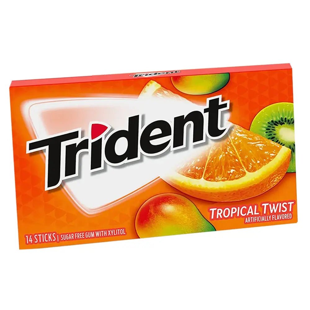 Trident Tropical Twist Gum - 14'S (USA) is a premium product available at best price in Pakistan at Elite Grocery Store