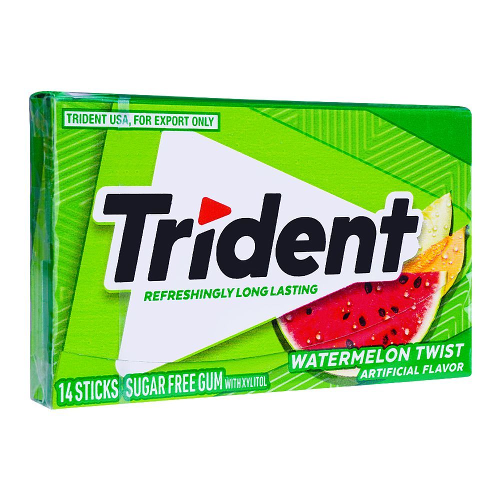 Trident Watermelon Gum - 14'S (USA) is a premium product available at best price in Pakistan at Elite Grocery Store