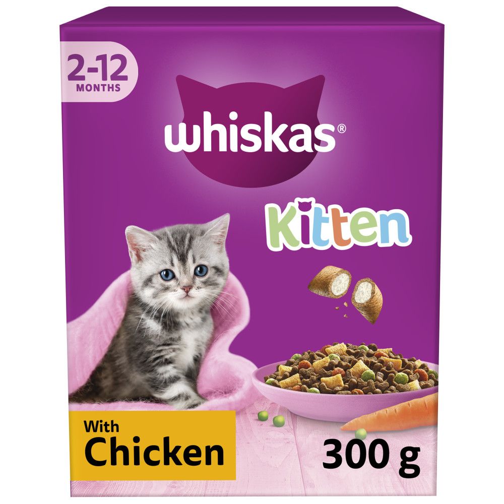 Whiskas 300g Kitten Chicken Cat Food Box is a premium product available at best price in Pakistan at Elite Grocery Store
