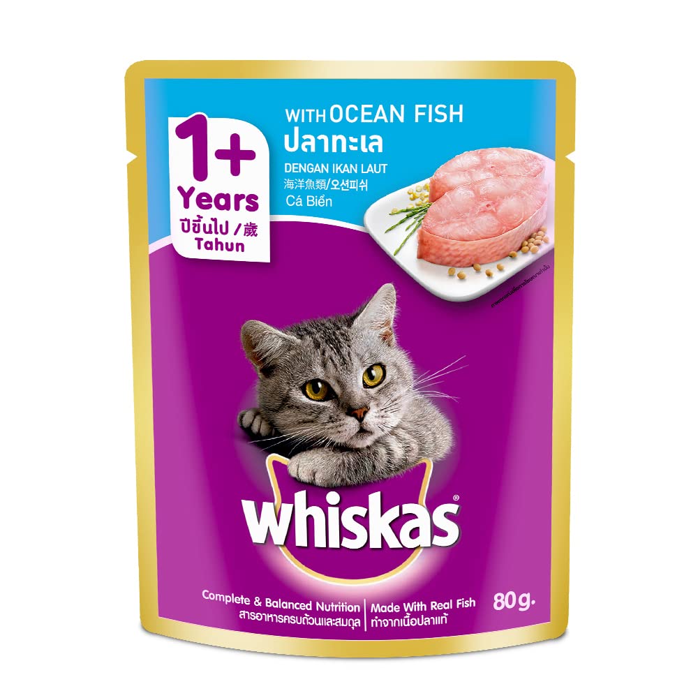 Whiskas 85g Ocean Cat Food is a premium product available at best price in Pakistan at Elite Grocery Store